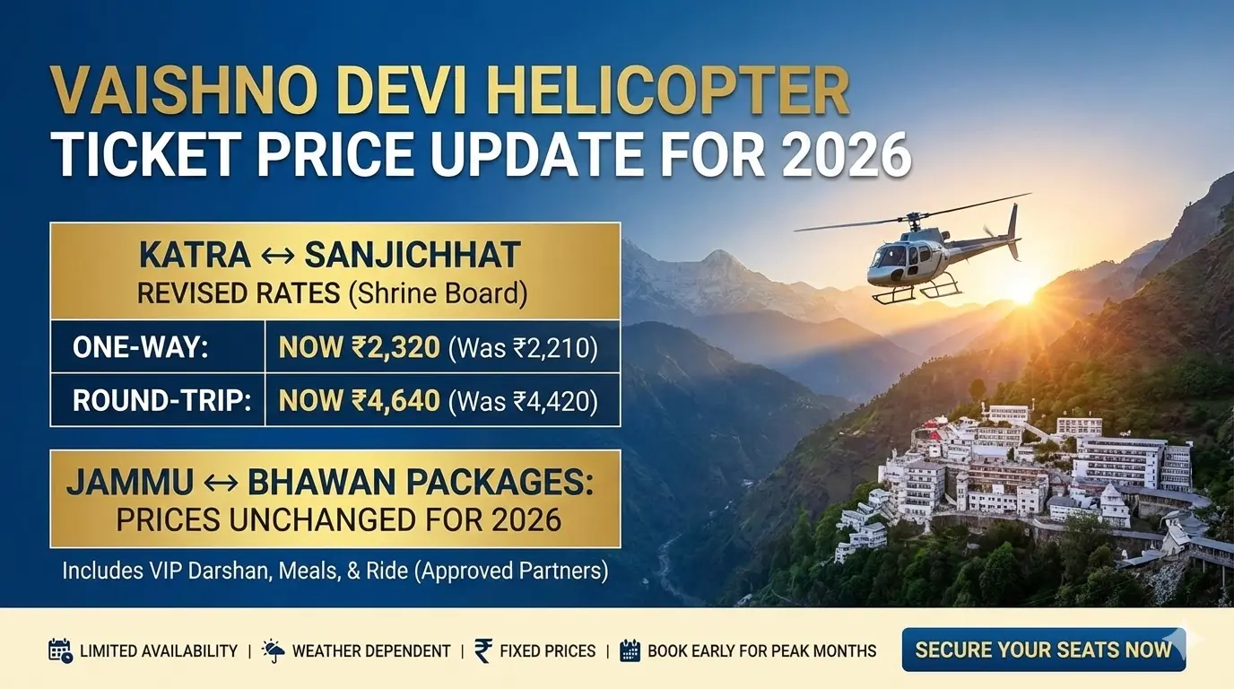How Can I Complete My Online Helicopter Booking for Mata Vaishno Devi Yatra
