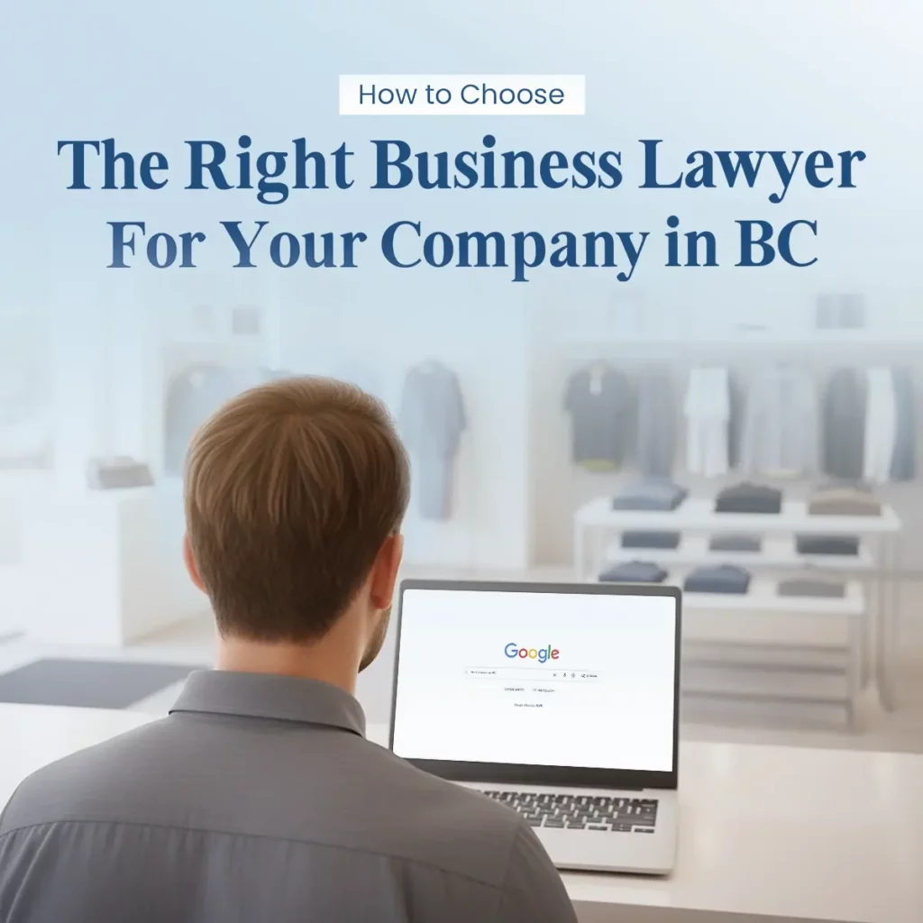 How to Choose the Right Business Lawyer for Your Company in BC